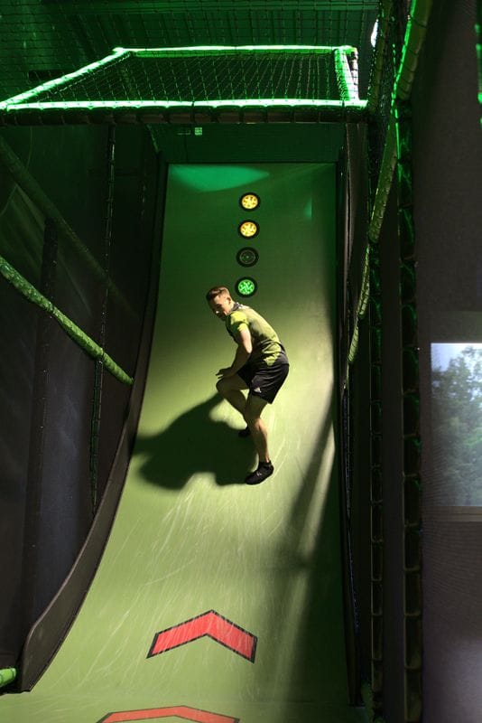 How do I open and build my own trampoline park?