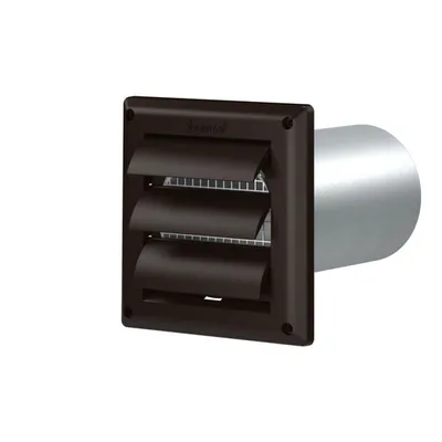 Grille De Ventilation Sharplace 120mm - Acier Inoxydable, Installation Facile