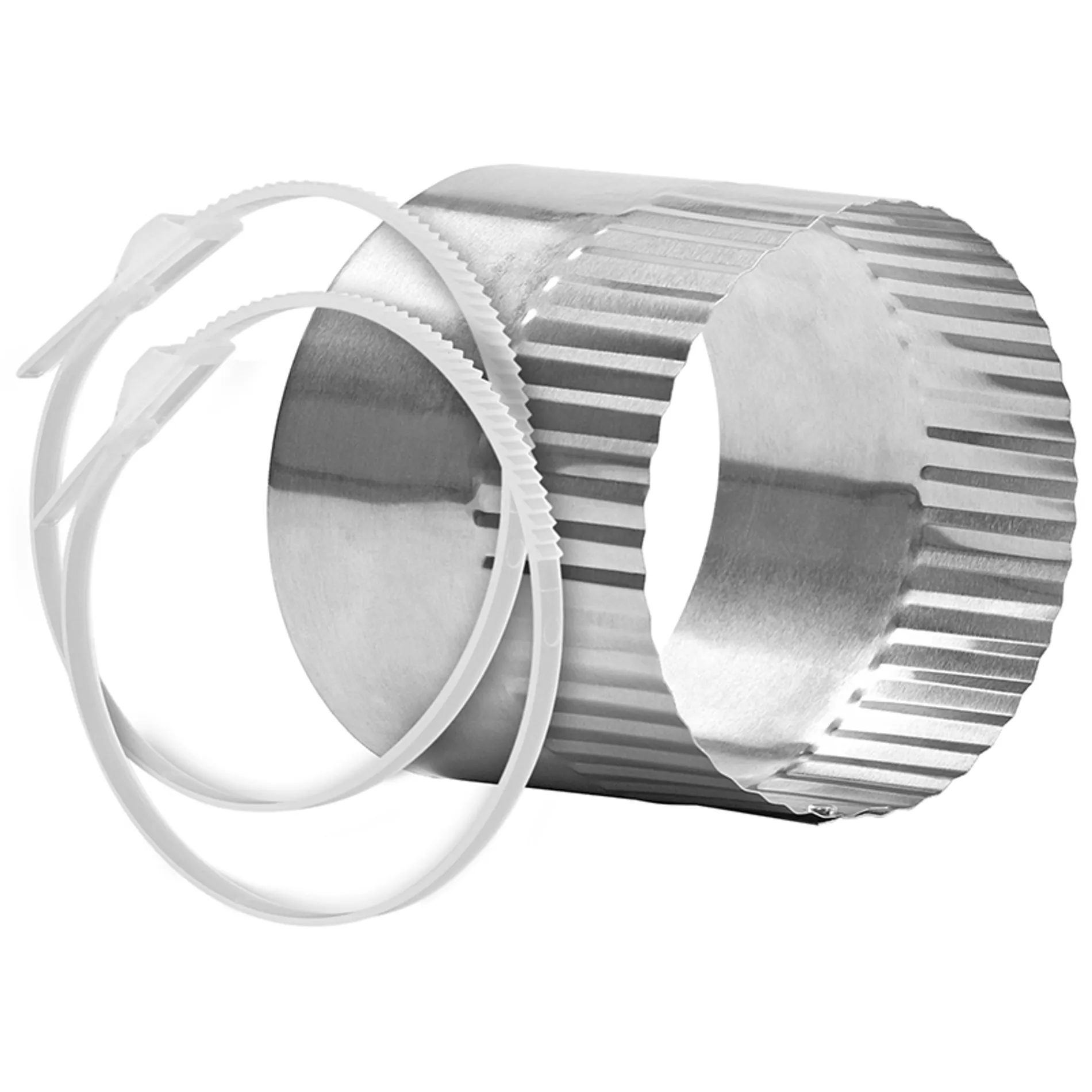 4 in. Aluminum Duct Connector 4 in. Aluminum Duct Connector