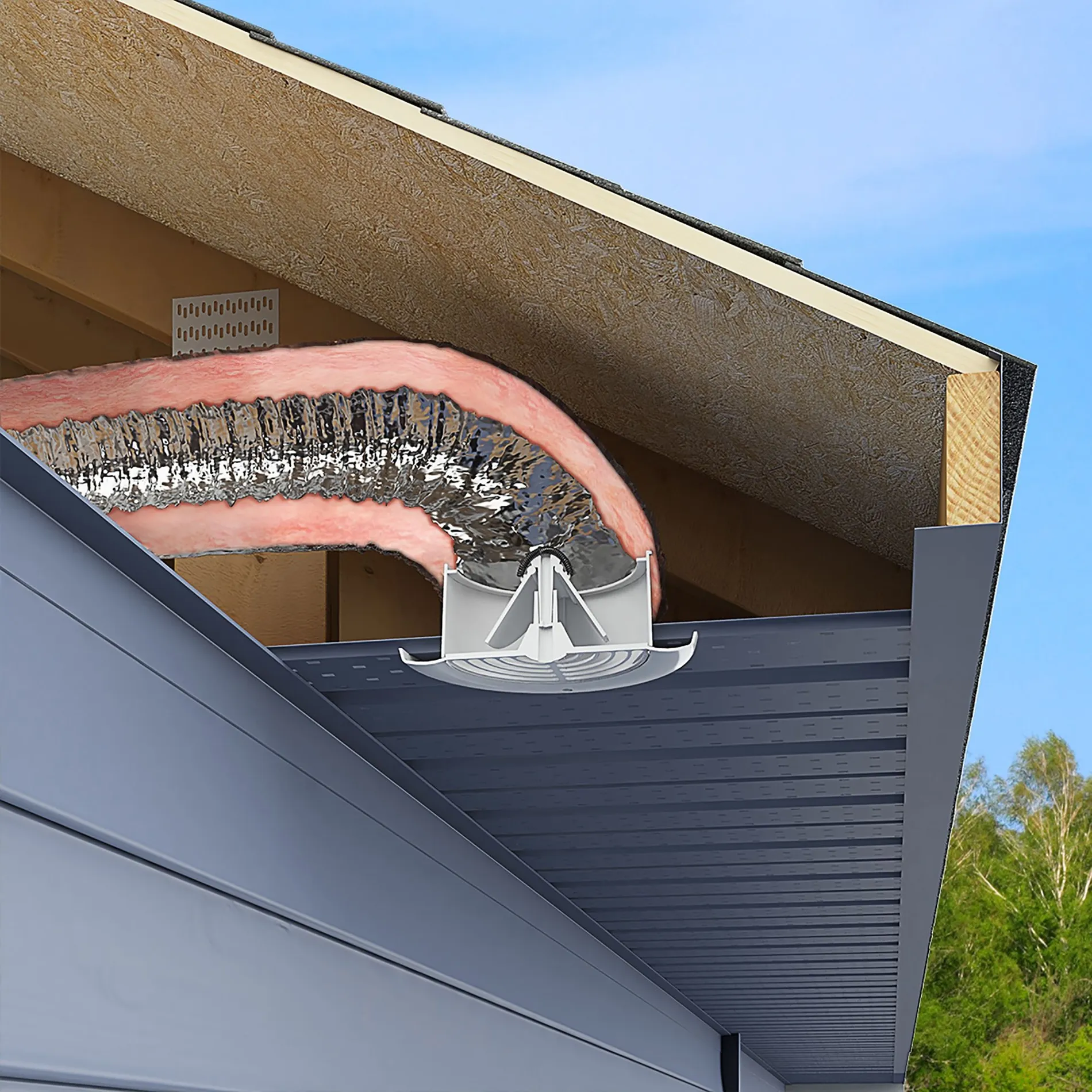 venting range hood through soffit