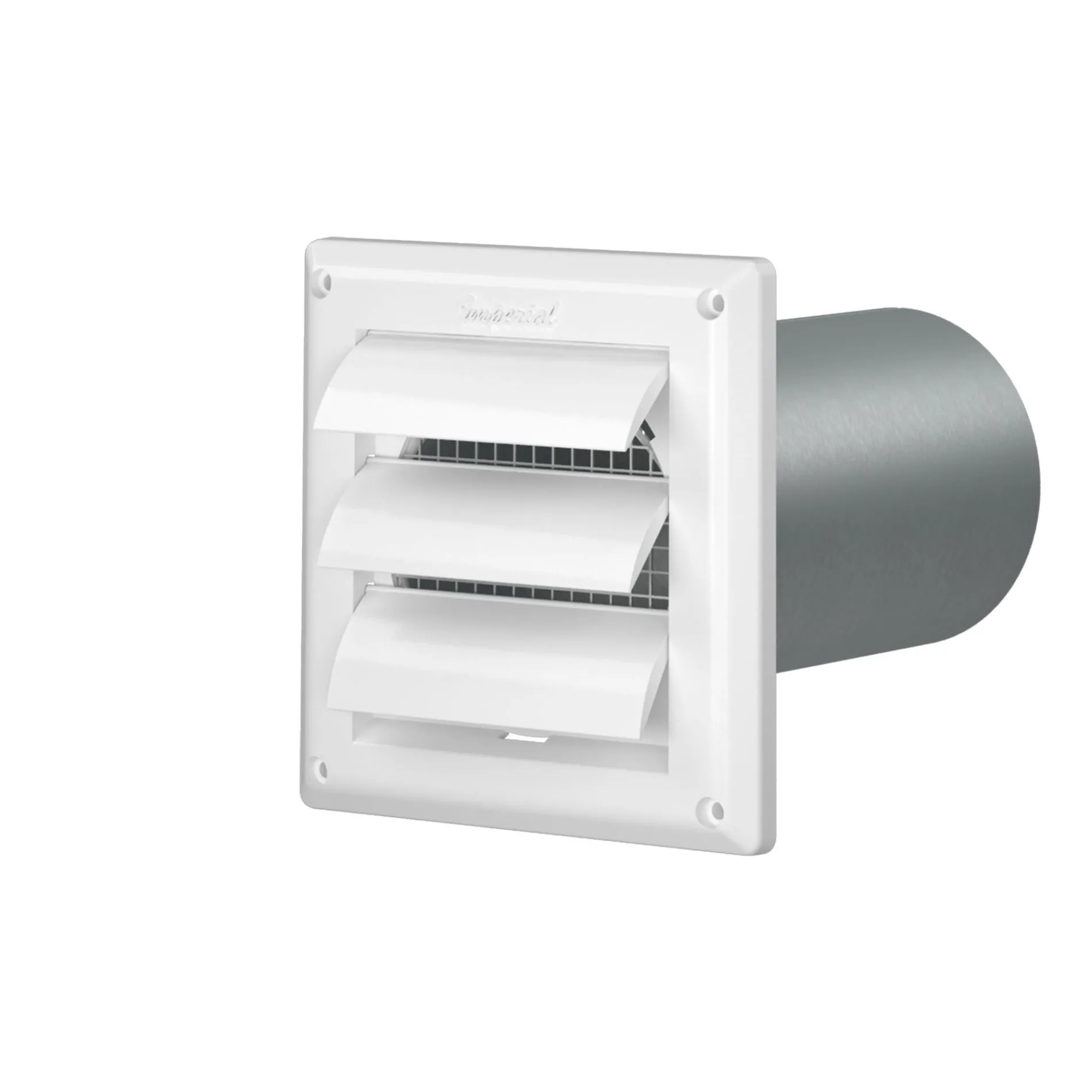 Louvered Vent Hoods with Metal Screen - 4