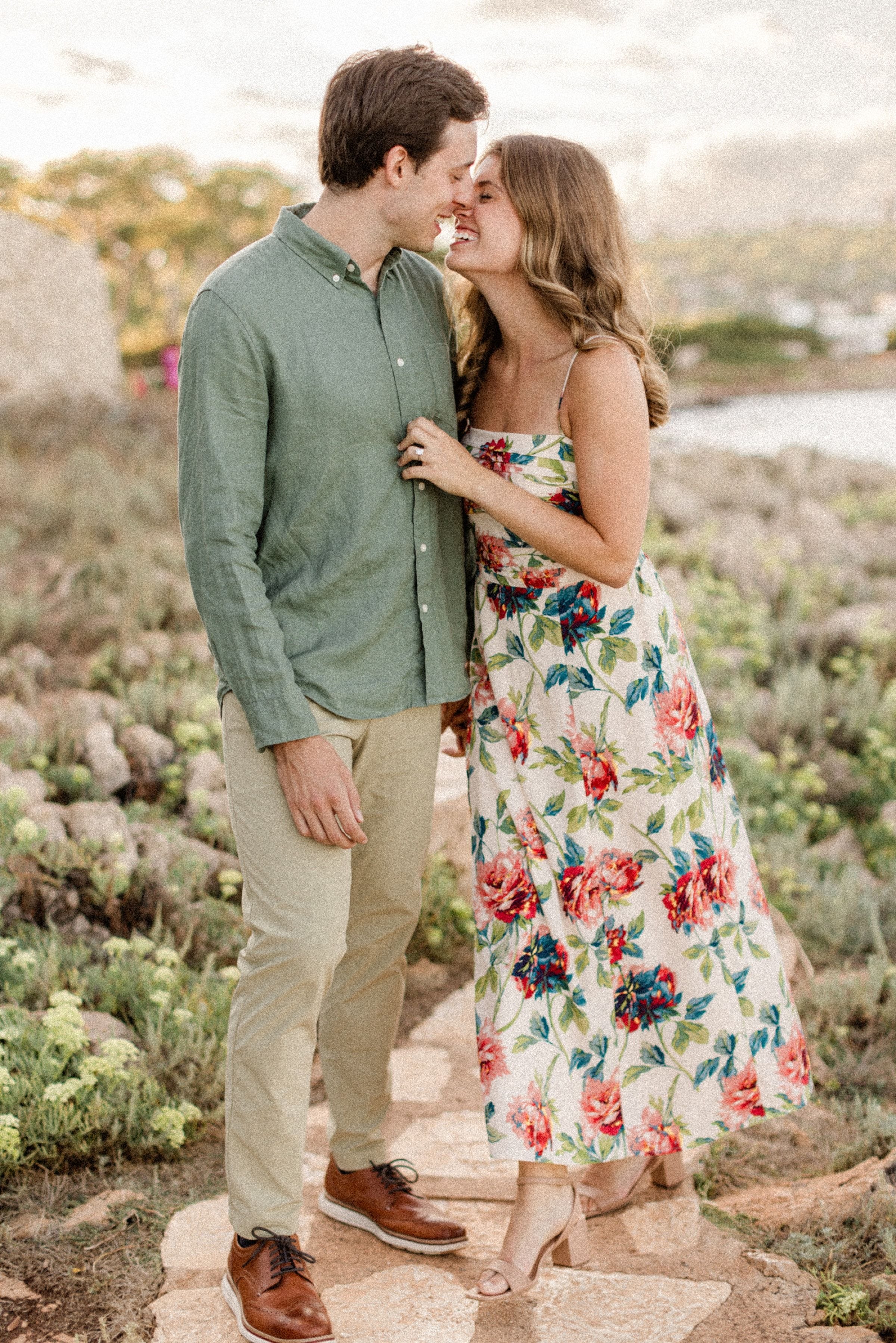 Séance photo de couple de Caitlyn et Will au Cap d'Antibes 9