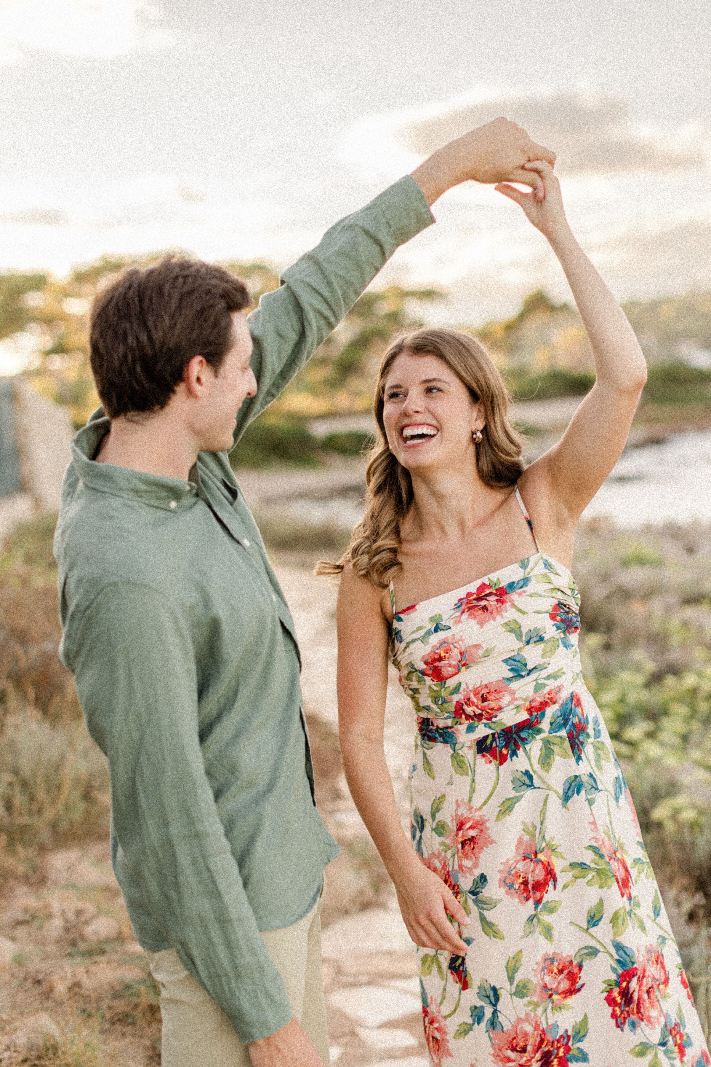 Séance photo de couple de Caitlyn et Will au Cap d'Antibes 10