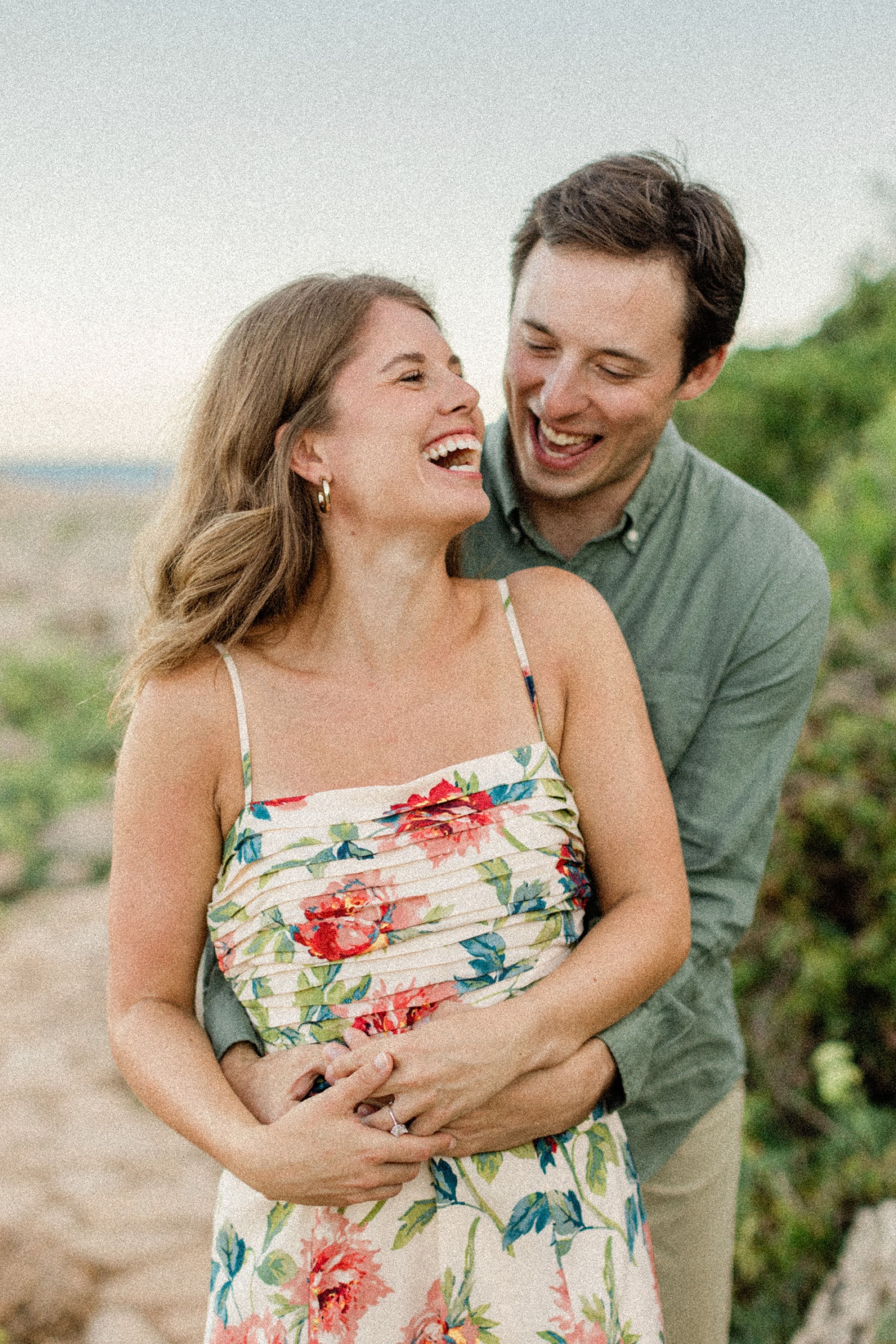 Séance photo de couple de Caitlyn et Will au Cap d'Antibes 19