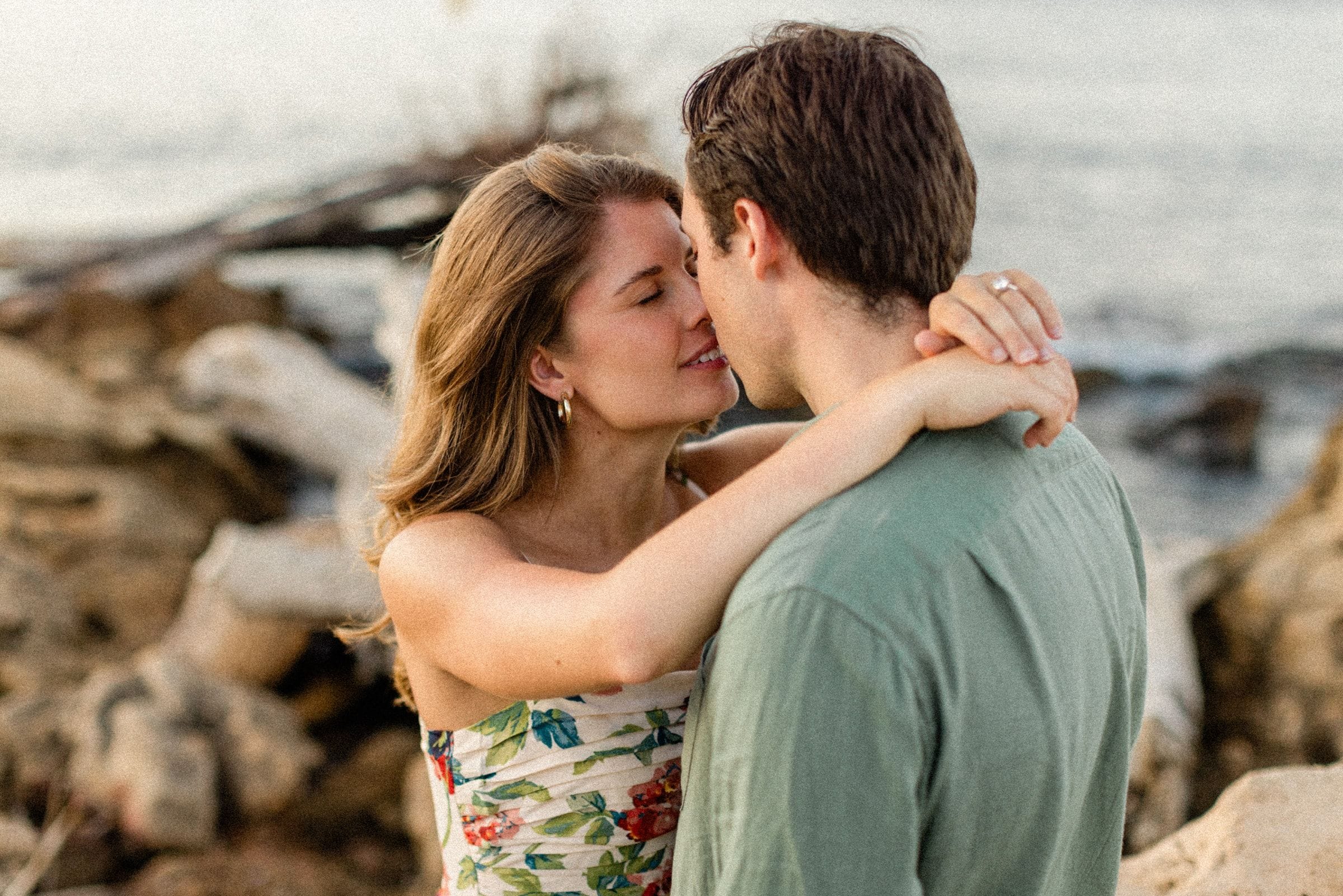 Séance photo de couple de Caitlyn et Will au Cap d'Antibes 31