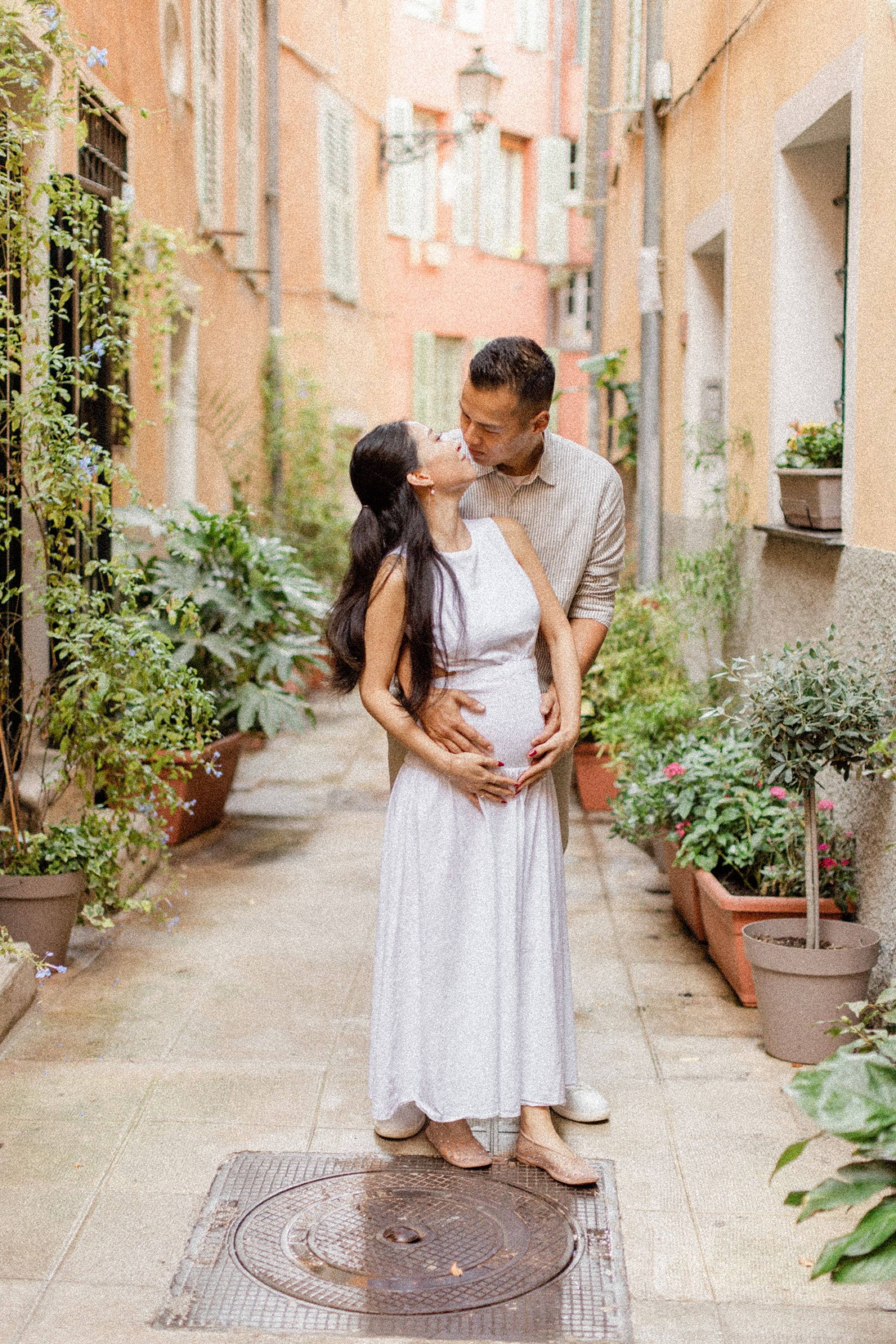 Séance photo babymoon à Nice pour Cathreen et Charles 19