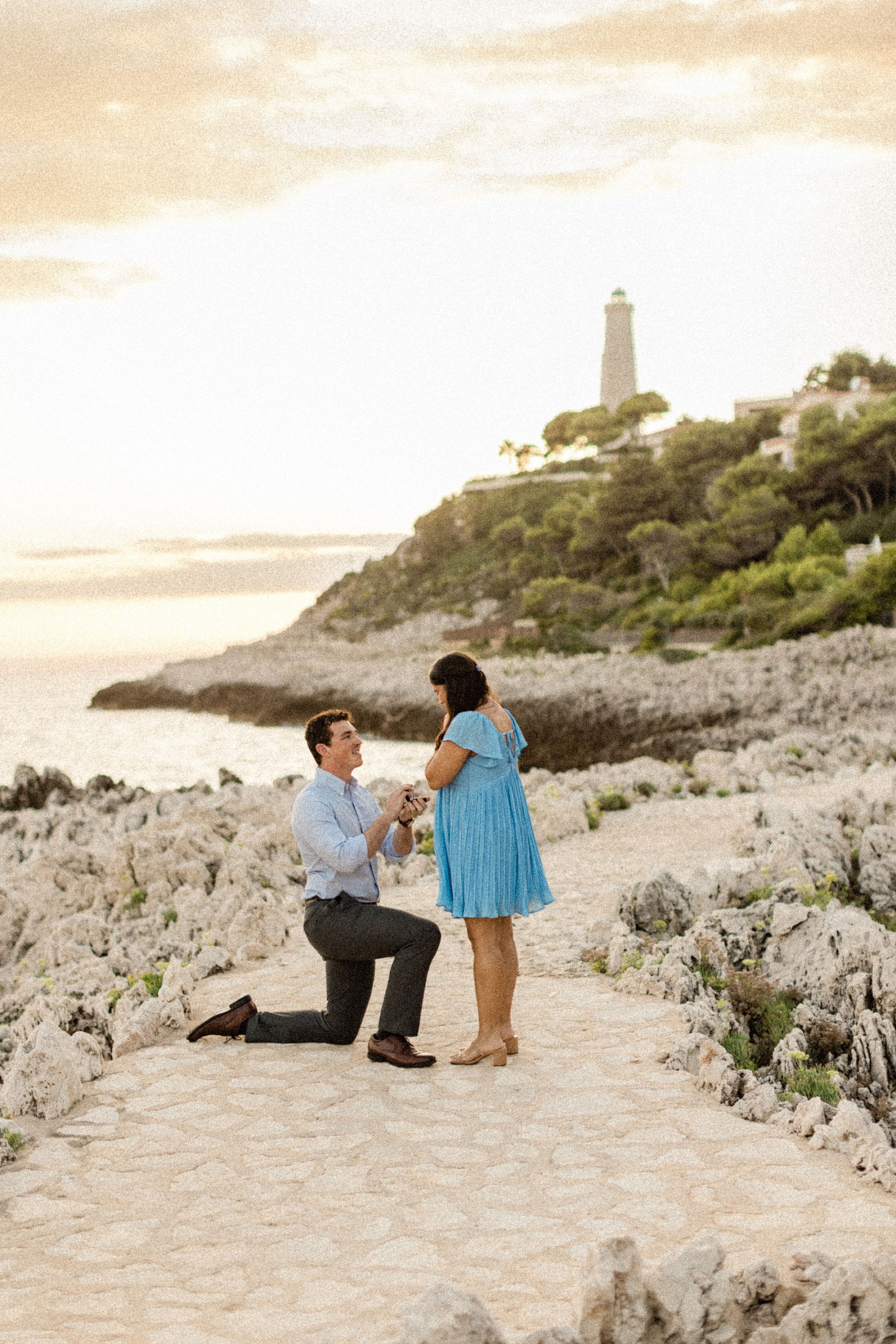 Demande en mariage Michael et Evissette Saint-Jean-Cap-Ferrat 1