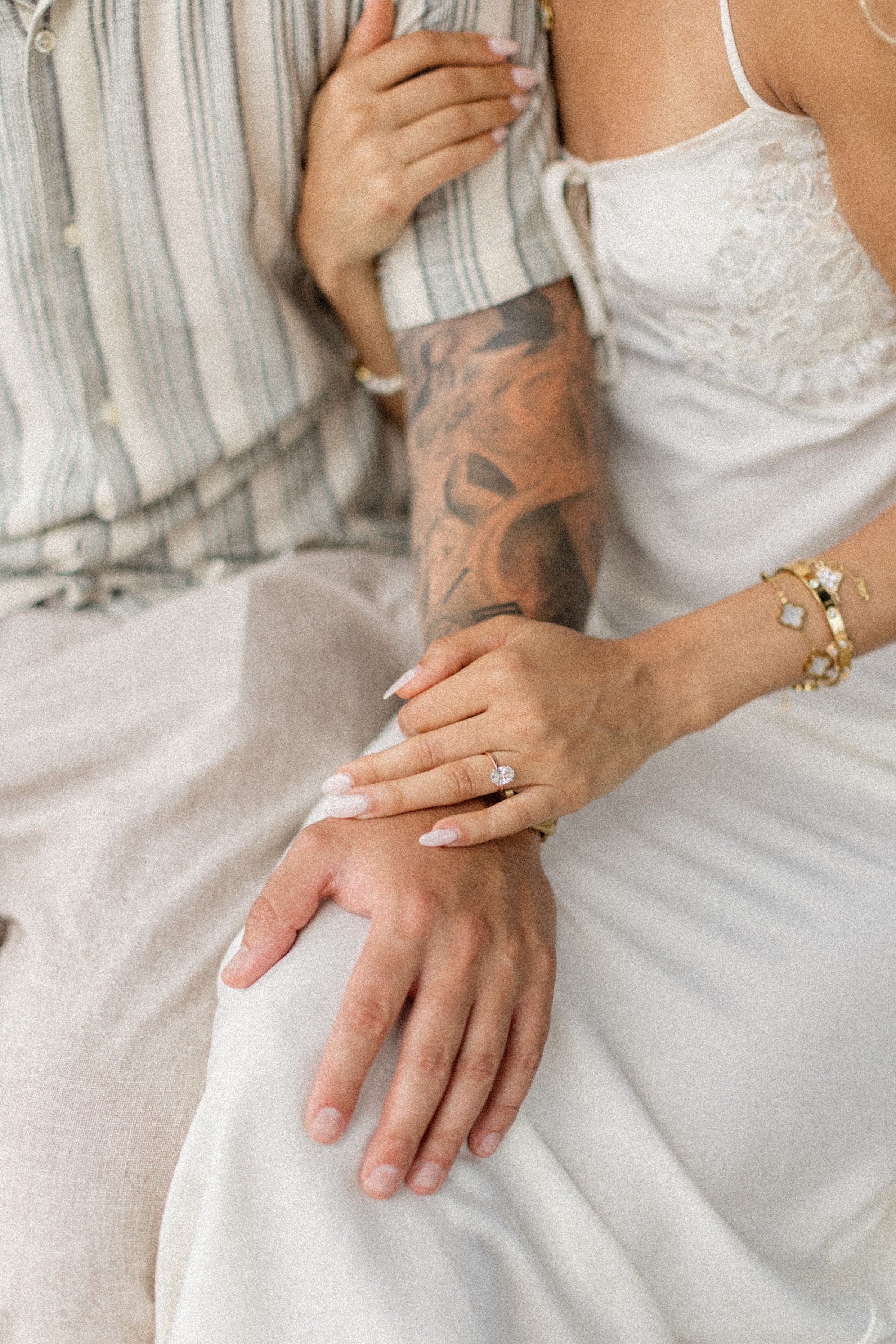 Demande en mariage de Joe et Jasmin sur la Colline du Château Nice 23