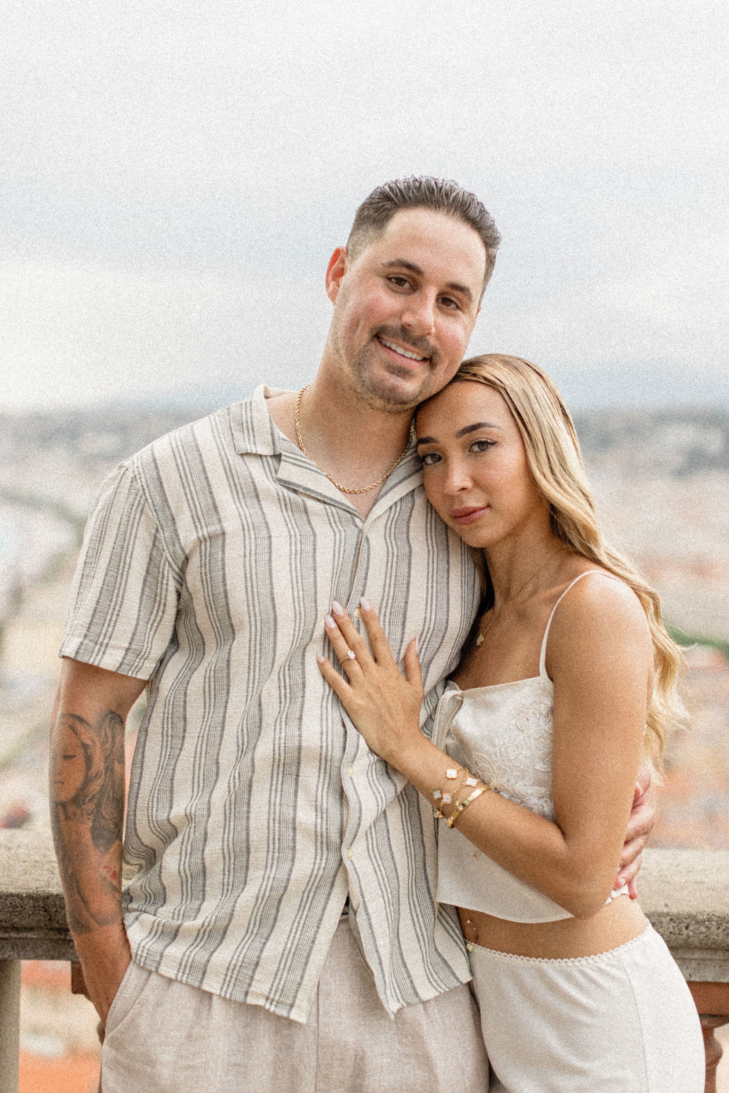 Demande en mariage de Joe et Jasmin sur la Colline du Château Nice 25