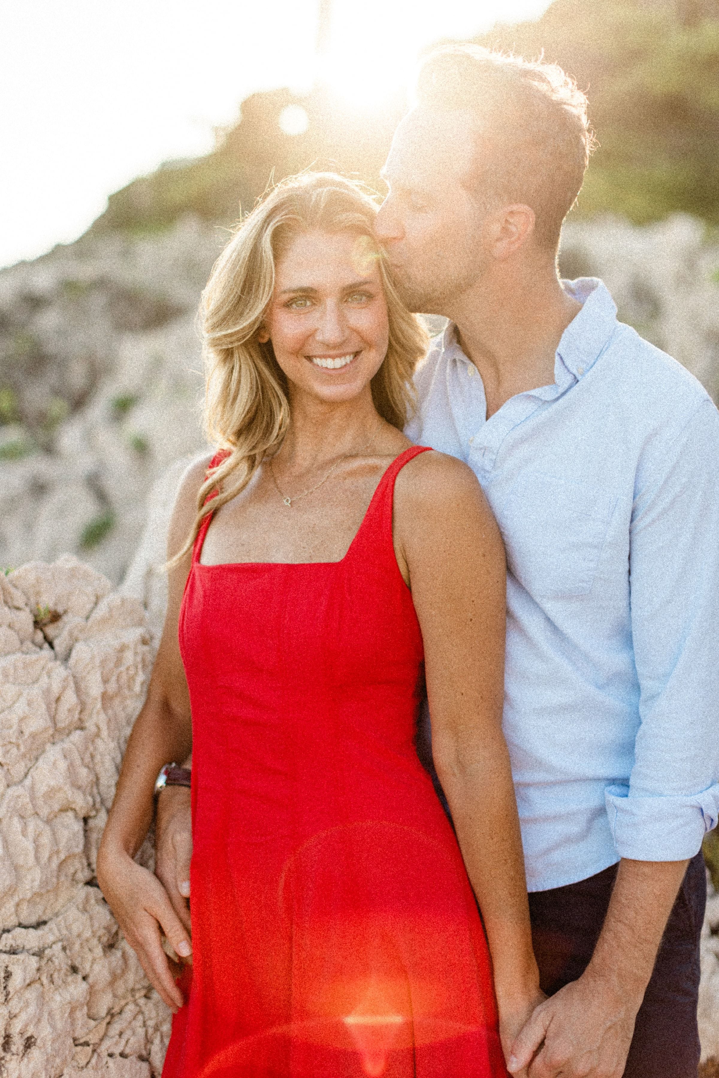 Couple romantique Stéphanie et Matt au coucher du soleil 10