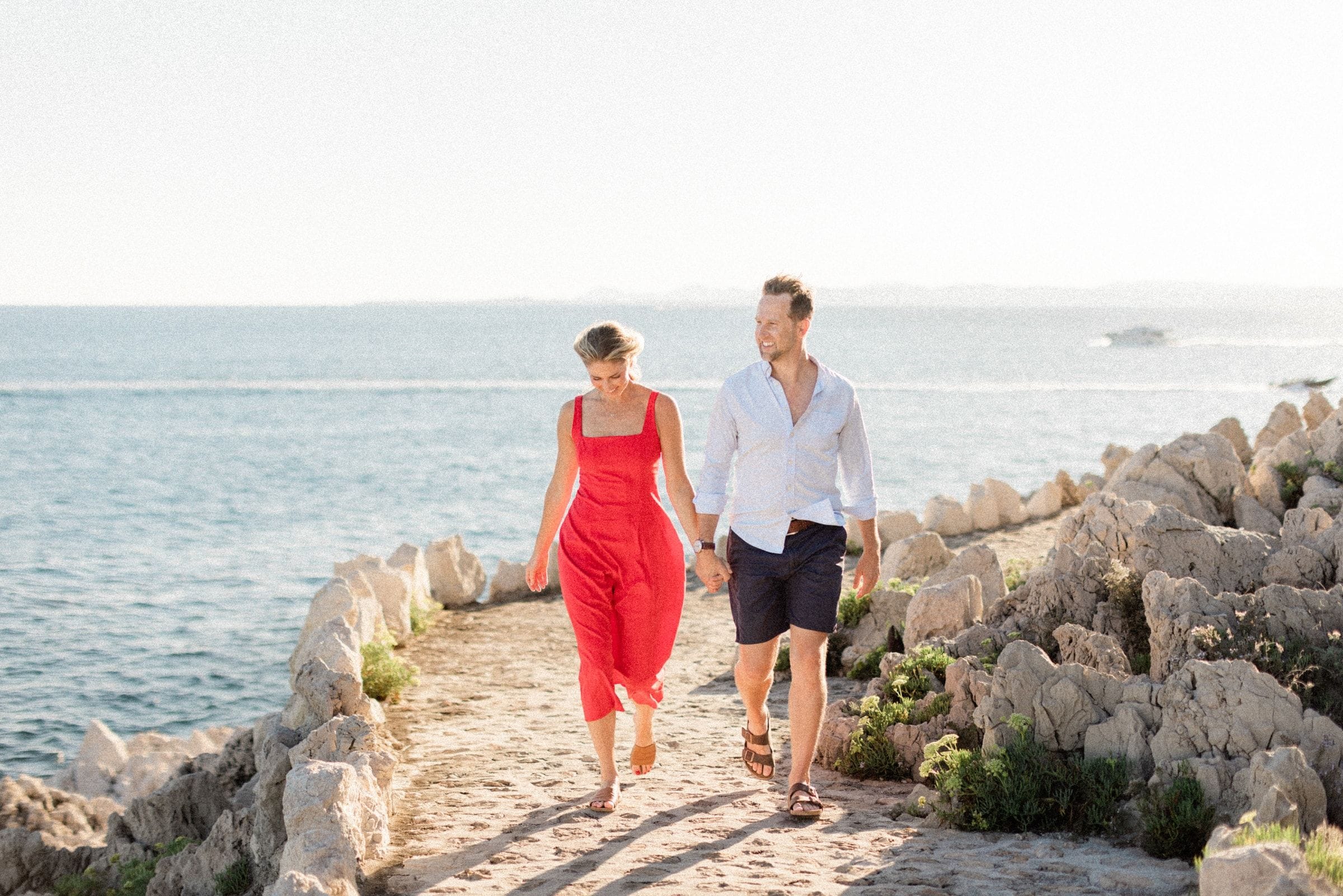 Couple romantique Stéphanie et Matt au coucher du soleil 15