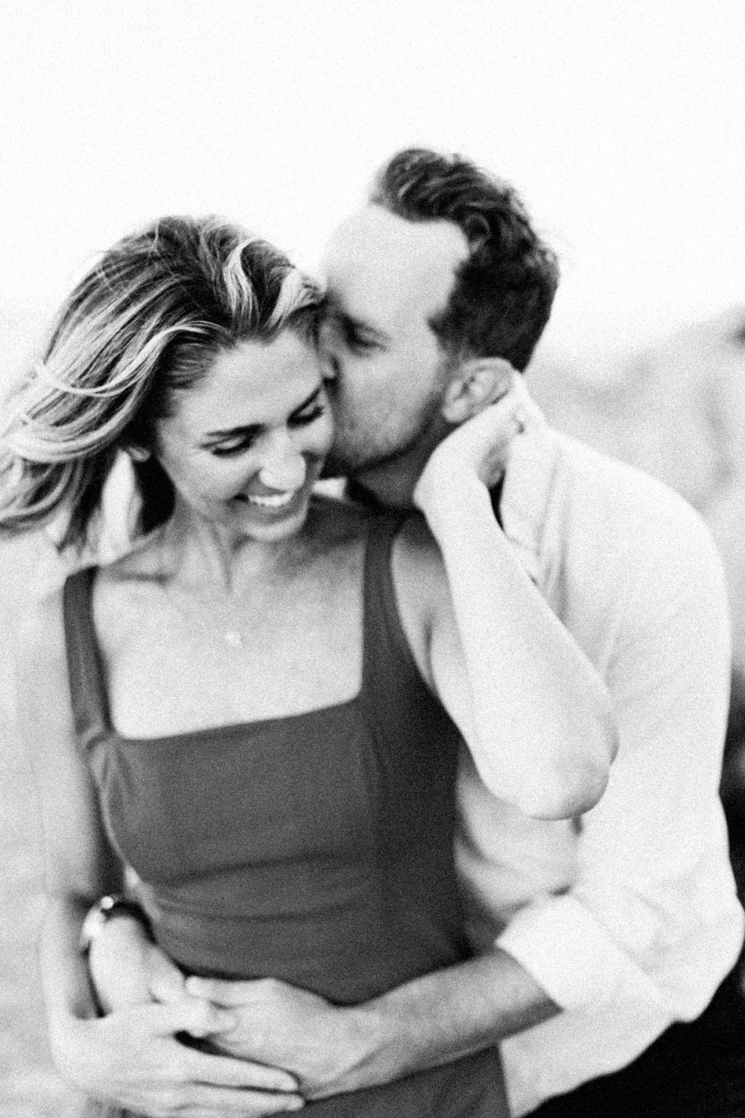 Couple romantique Stéphanie et Matt au coucher du soleil 5