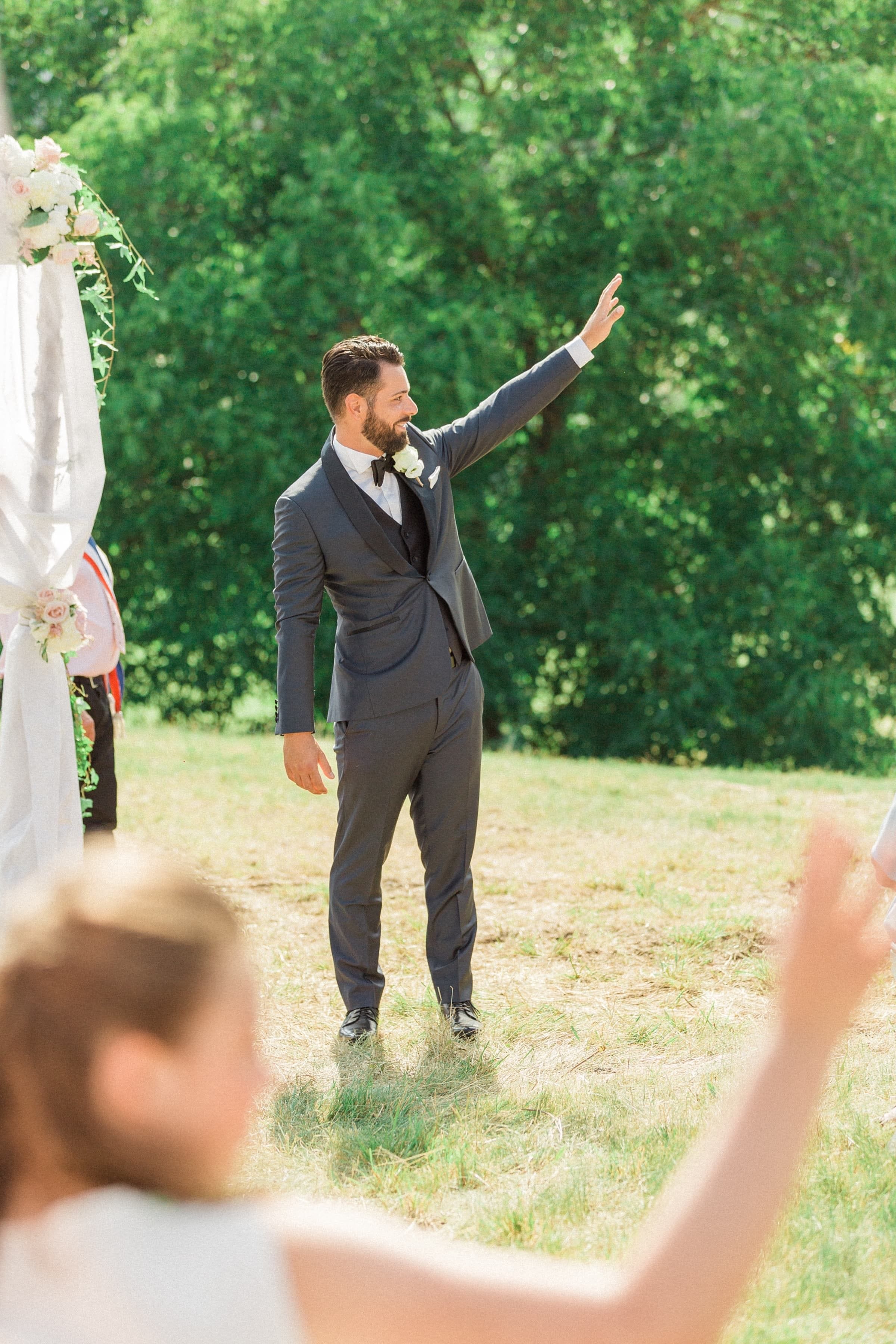 Moments naturels lors du mariage de Cynthia et Mathieu 4