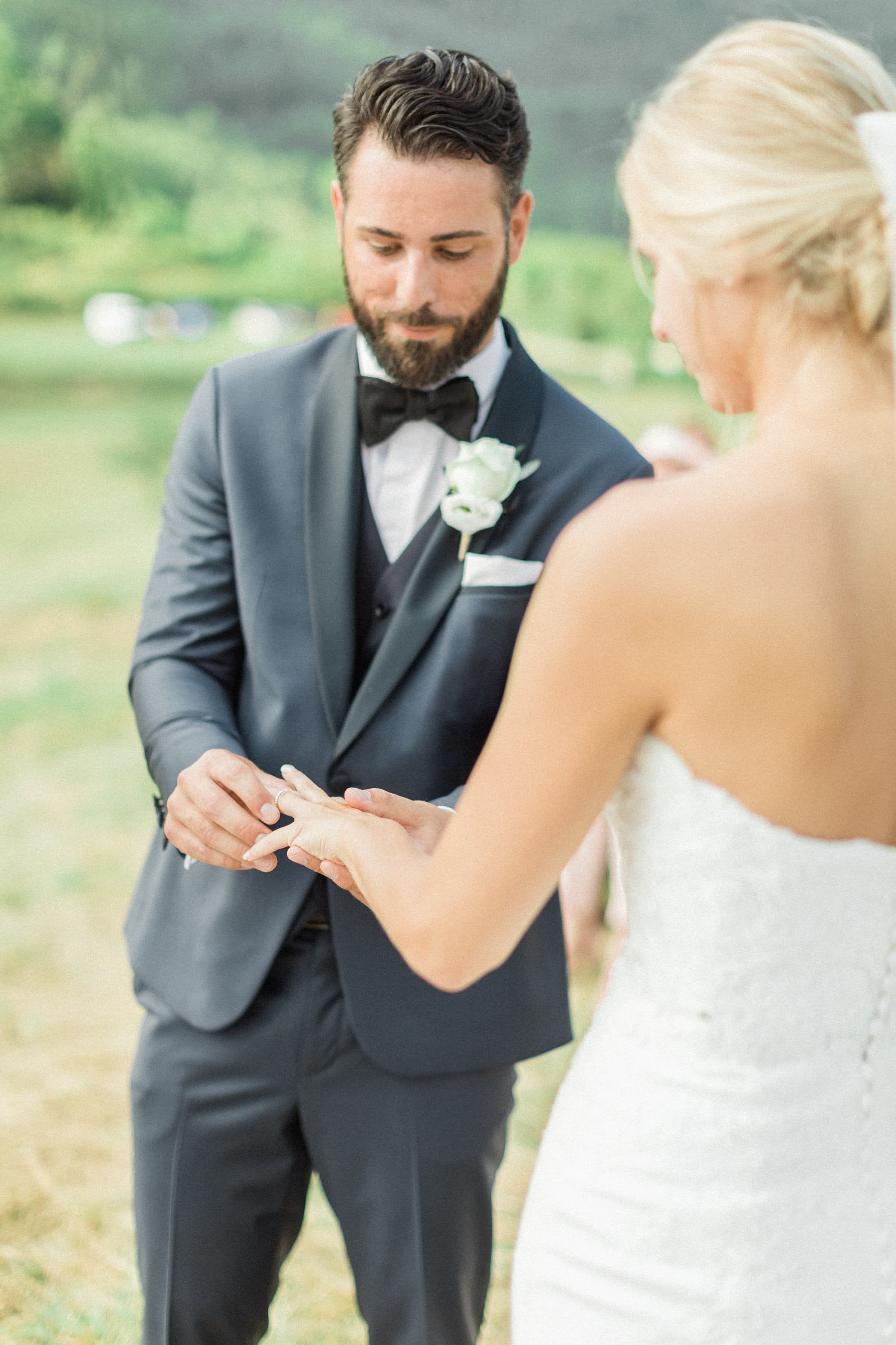 Moments naturels lors du mariage de Cynthia et Mathieu 9