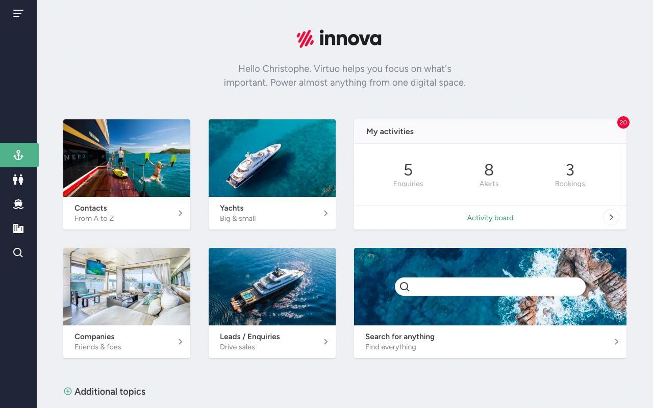 Innova / Welcome