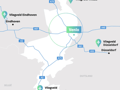 BEREIKBAARHEID Kaart Venlo eo