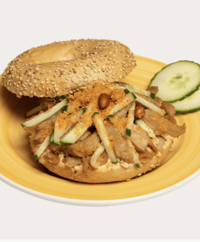 Thai Chicken Chili Bagel