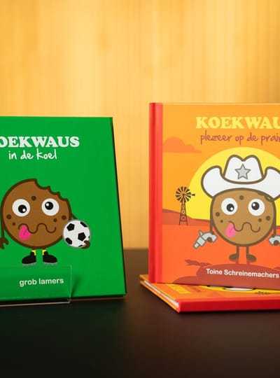 Souvenirs 2025 Kinderboek Koekwaus