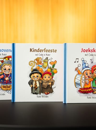 Souvenirs 2025 Kinderboek cielke en bear