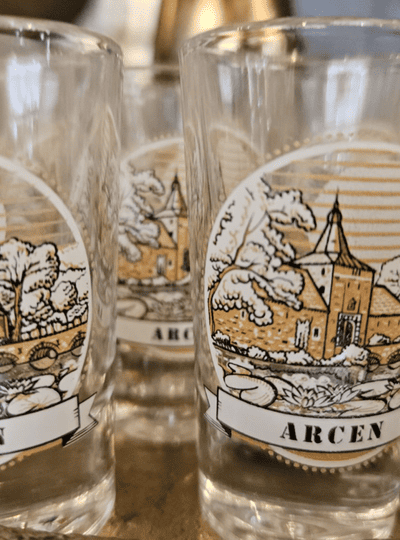 Glaasjes Arcen close up