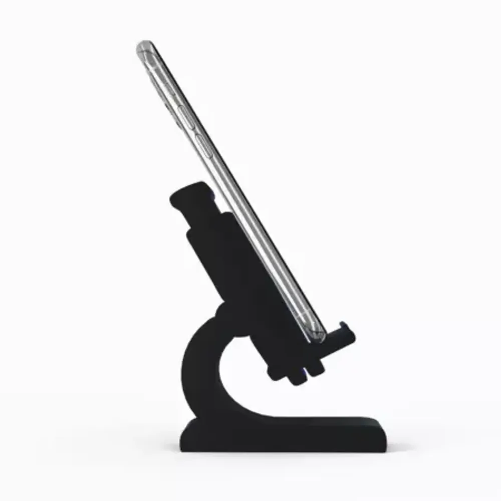 Base para celular de microscopio - iPhone y Samsung