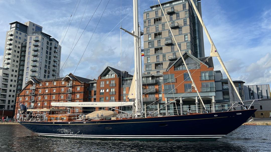 braveheart sailing yacht for sale