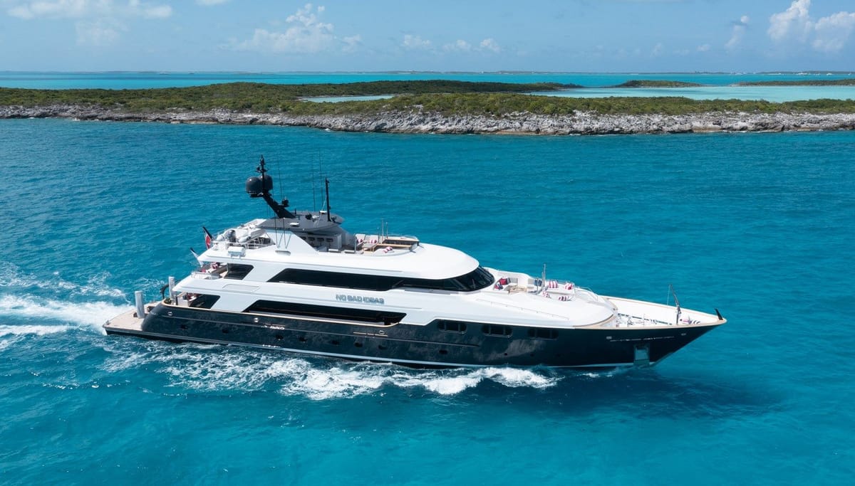 NO BAD IDEAS luxury motor yacht