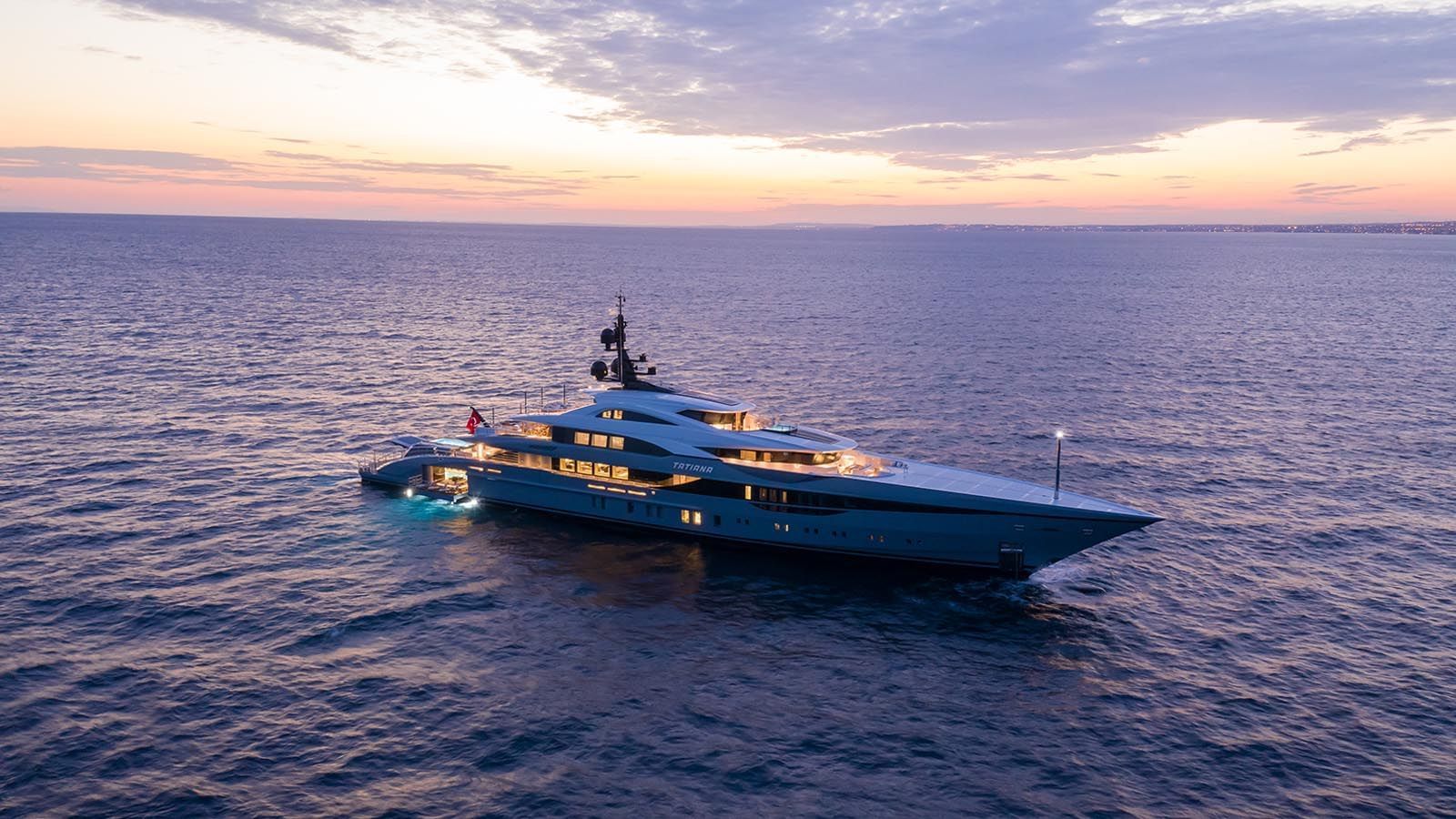 First 80 Metre Bilgin 263 Superyacht Launched and Named Tatiana Boat