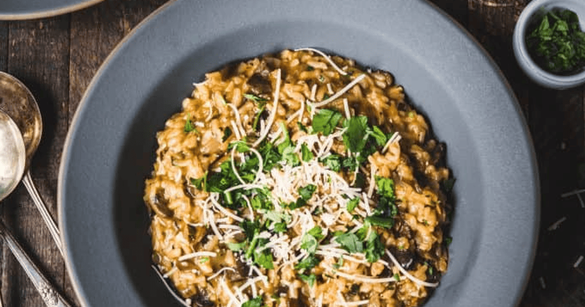J. Lohr | Wild Mushroom Risotto