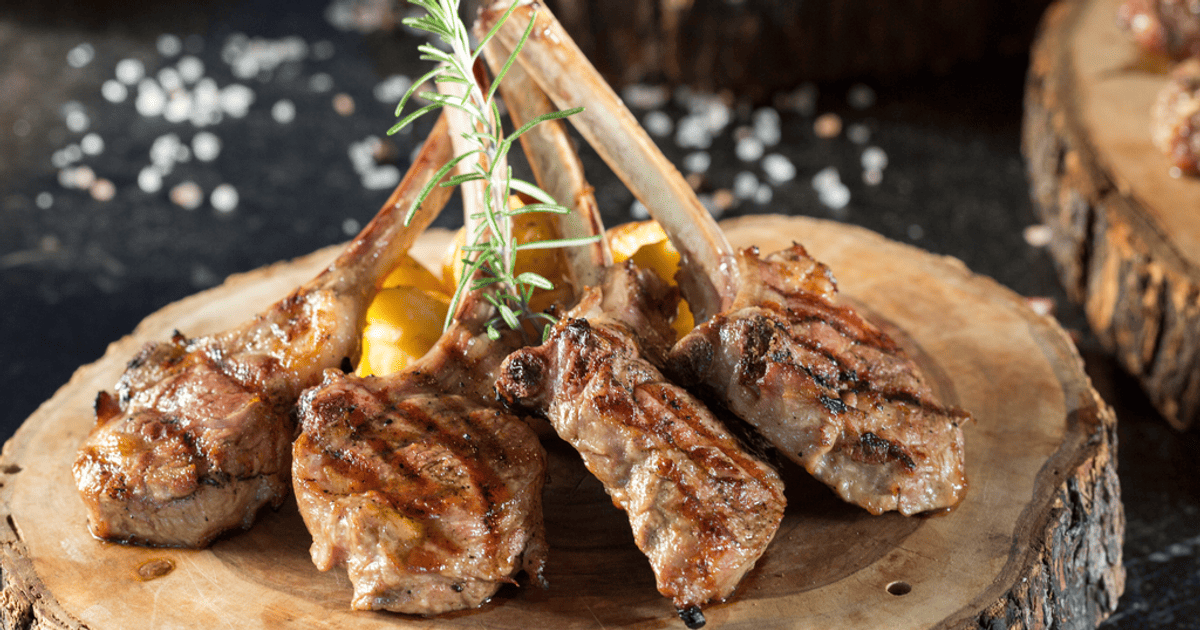 J. Lohr | Grilled Lamb Lollipops with Gorgonzola Butter and J. Lohr…