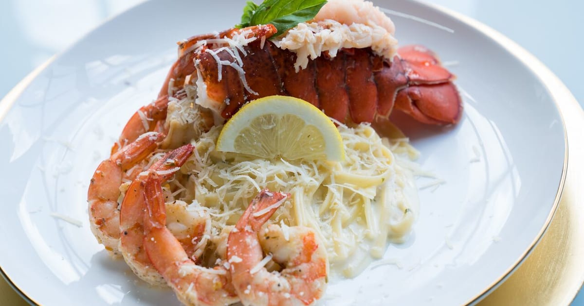 J. Lohr | Lobster & Shrimp Alfredo