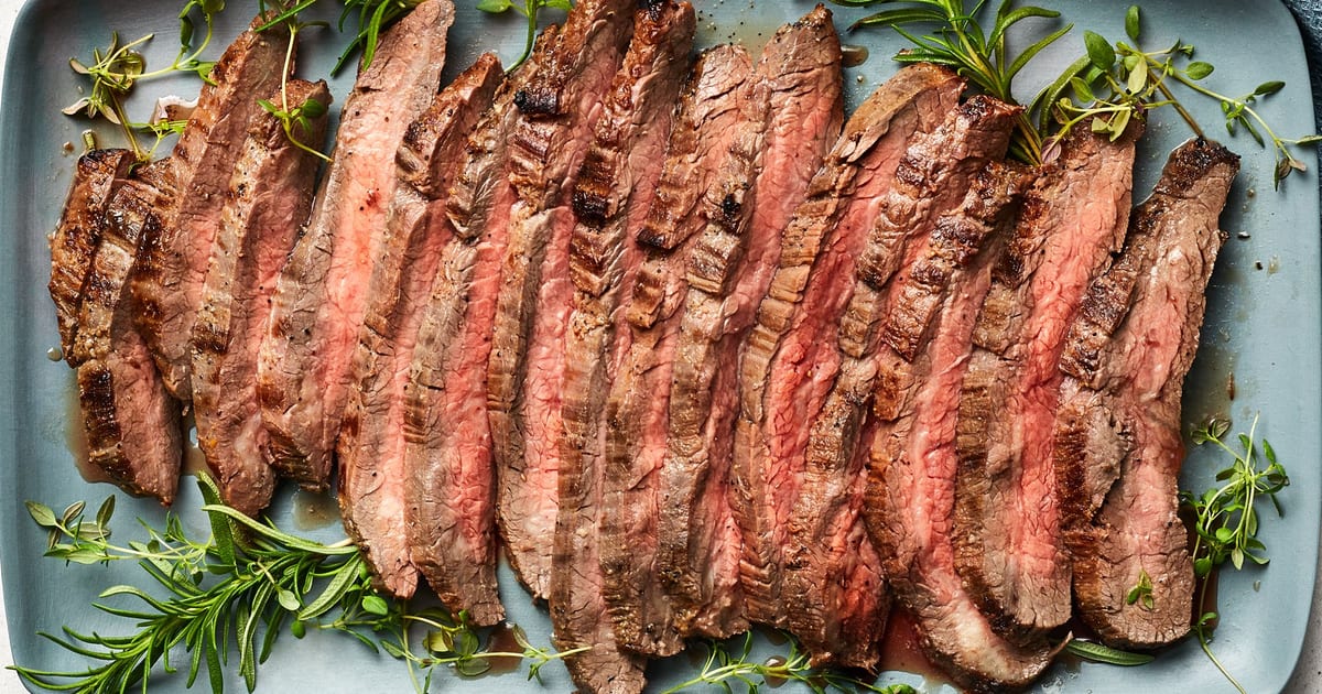 J. Lohr | London Broil with Rosemary and Thyme