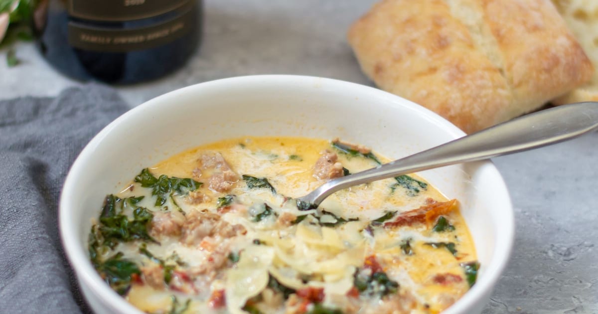 J. Lohr | Tuscan Sausage Soup