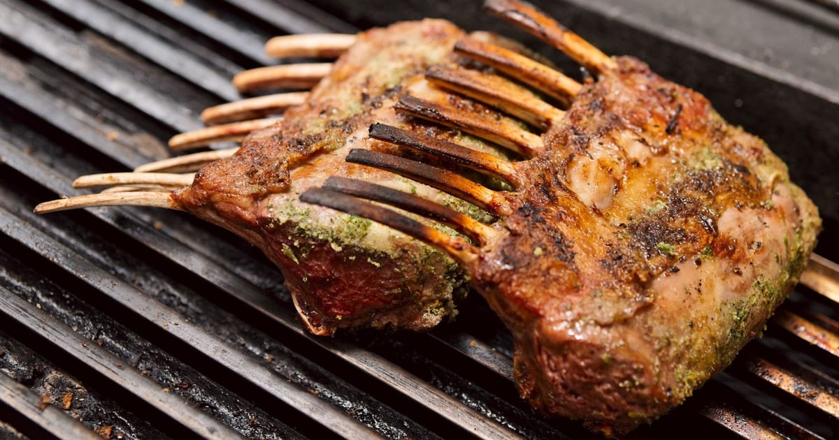 J. Lohr | Grilled Rack of Lamb with Demi-Glace