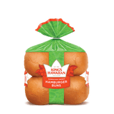 8pk hawaiian sweet hamburger bun with no background