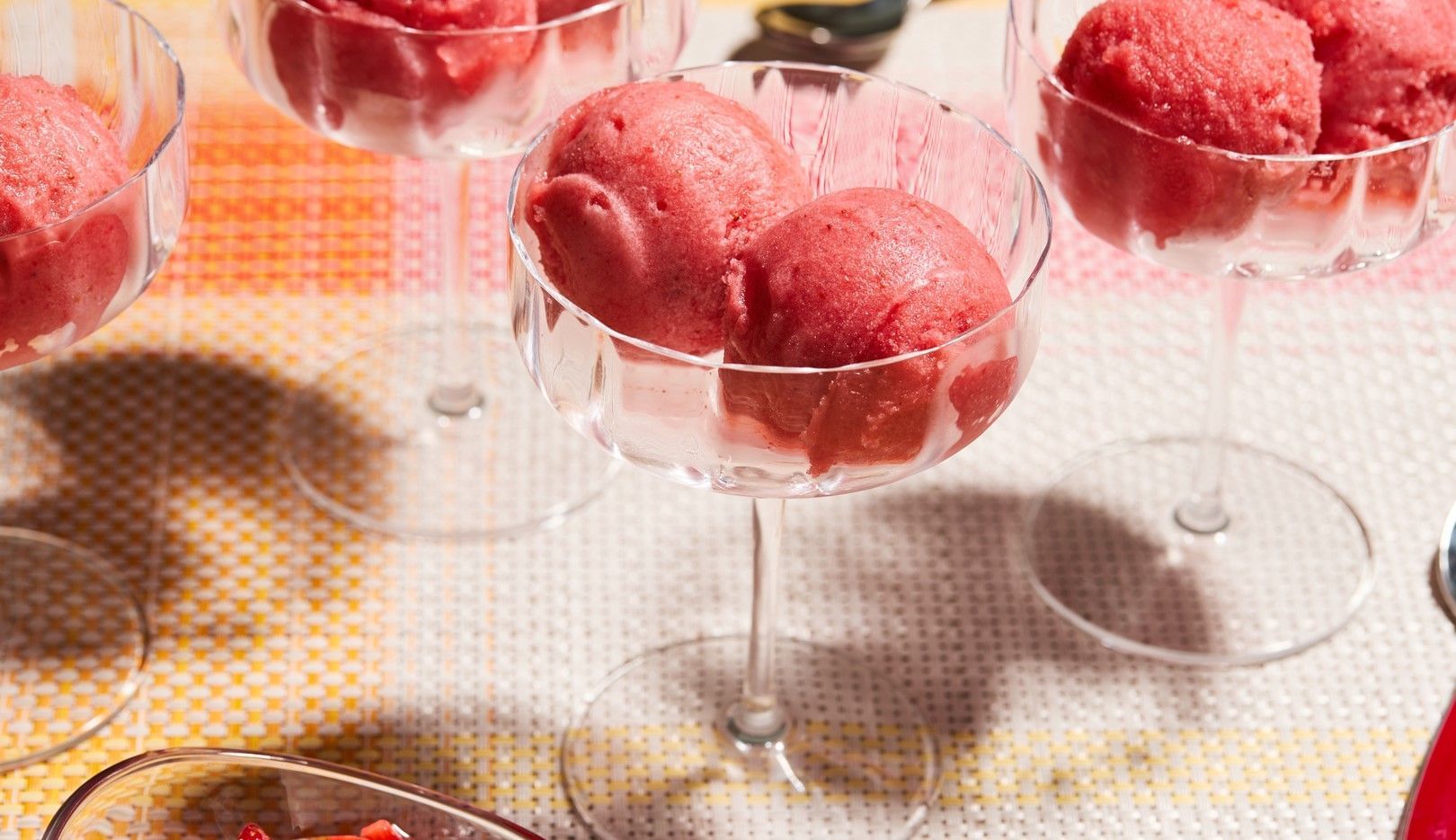 sorbet de morango