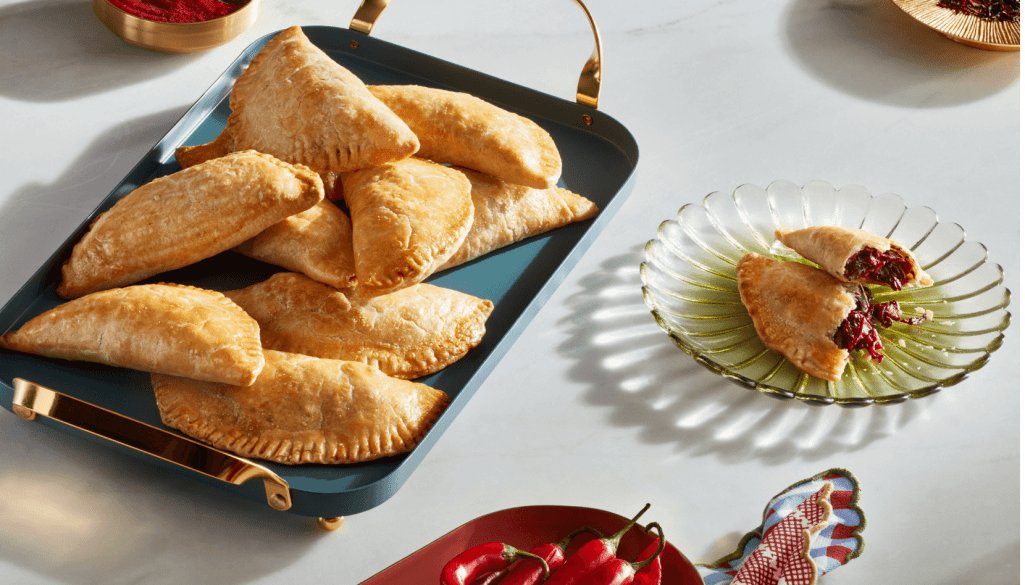 empanadas de hibisco