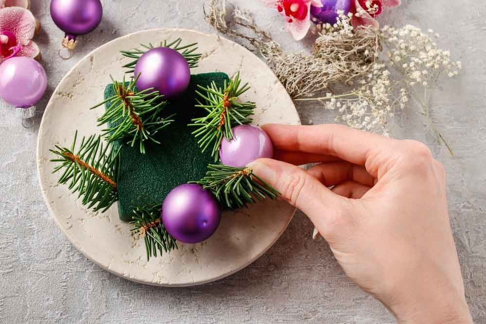 Faça você mesmo: decoração de mesa de Natal com KitchenAid