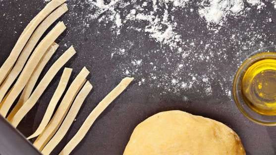 Massa fresca caseira com KitchenAid