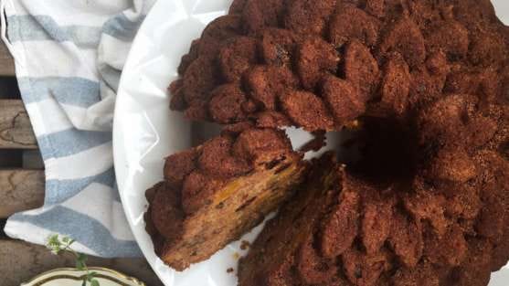 bolo de salada de frutas