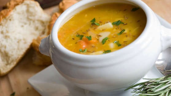 caldo de frango