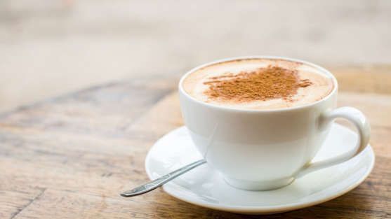 cappuccino caseiro cremoso