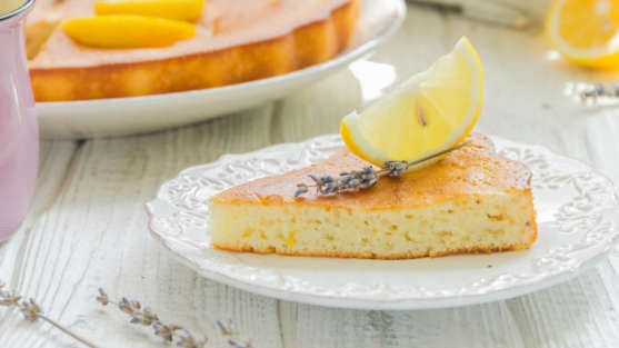 Torta de limão com baunilha
