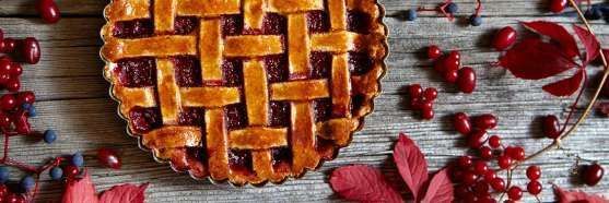 crostata de frutas vermelhas