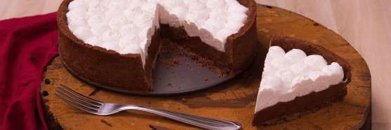 torta gelada de chocolate