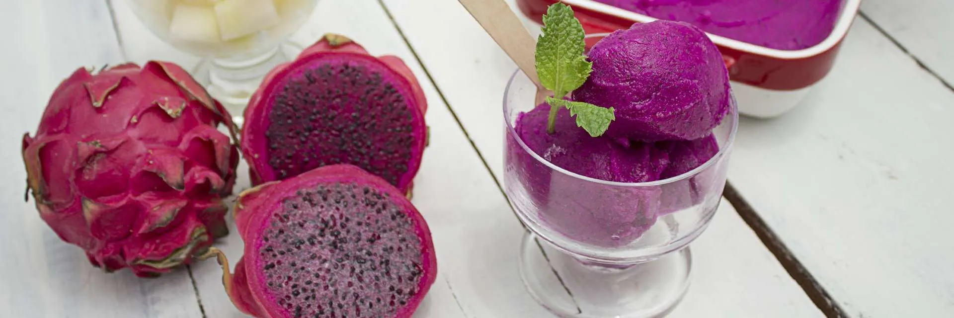 sorbet de pitaya