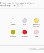 Como usar as cores para atrair o que deseja para 2022