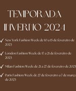 Calendário Fashion Weeks 2023!
