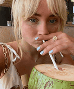 Blueberry Milk Nails- Tendência de Unha para a Primavera