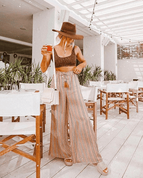 Tendência da Calça Pantalona para o Verão